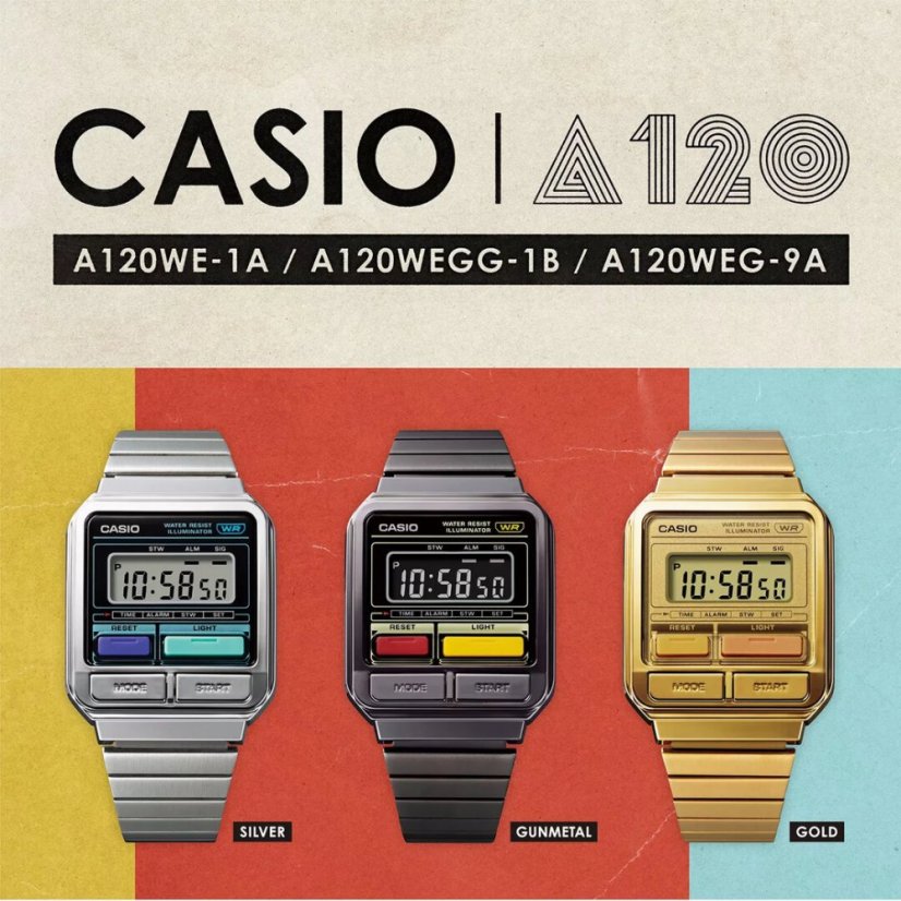 CASIO A120WEGG-1BEF Vintage