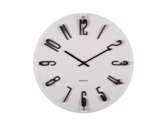 Dizajnové nástenné hodiny 6090WG Karlsson 40cm