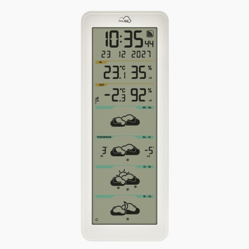 TFA 35.8108.02 - Bezdrôtová WiFi meteostanica s múdrou predpoveďou TFA.me ID-06
