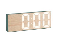 Digitální stolní hodiny s budíkem 6153GR Karlsson