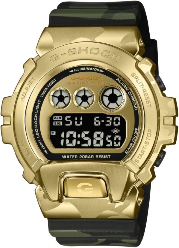 CASIO GM-6900CMG-3ER G-Shock Camo and Gold