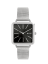 Strieborno-čierne dámske hodinky MINET OXFORD SILVER BLACK MESH MWL5117