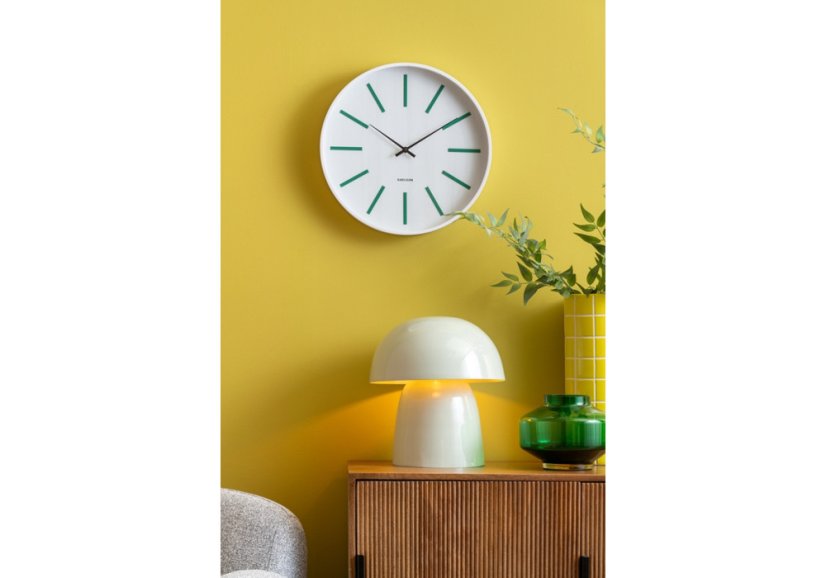 Dizajnové nástenné hodiny 6144GR Karlsson 40cm