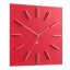 Dizajnové nástenné hodiny Future Time FT1010RD Square red 40cm
