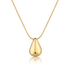 Oceľový pozlátený náhrdelník JVD SSSN0089X20GO55