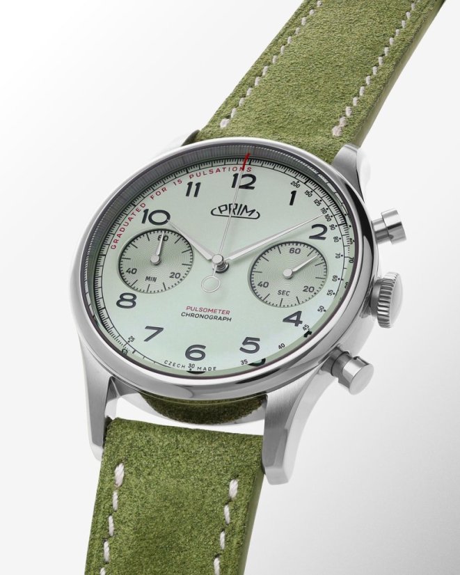 Prim Janský Pulsometer Chronograph 39 - B - W03P.13283.B