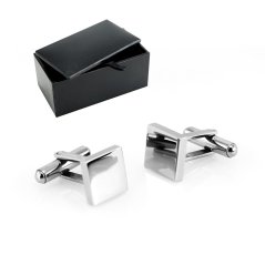 Manžetové knoflíčky Bob - stříbrné - SCU.8210