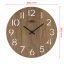 Nástěnné hodiny s tichým chodem PRIM Authentic Veneer - C - E07P.4242.54