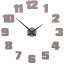 Designové hodiny 10-308 CalleaDesign 65cm (více barev) Barva antracitová černá-4