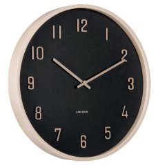 Dizajnové nástenné hodiny 6117BK Karlsson 40cm