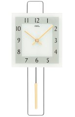 Designové kyvadlové hodiny 7505 AMS 44cm