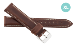 Predĺžený kožený remienok na hodinky R36002/22XL (22 mm)