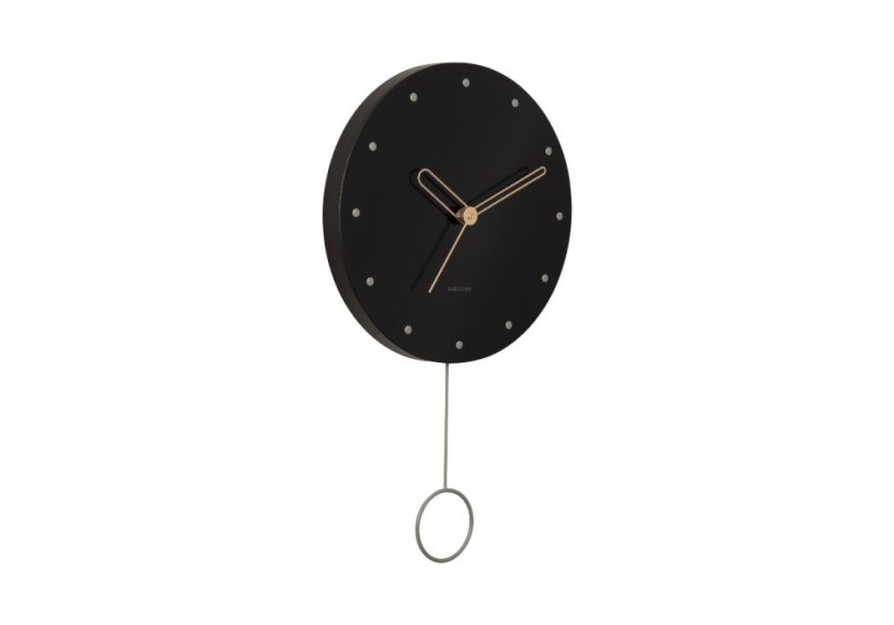 Dizajnové nástenné hodiny 5893BK Karlsson 50cm