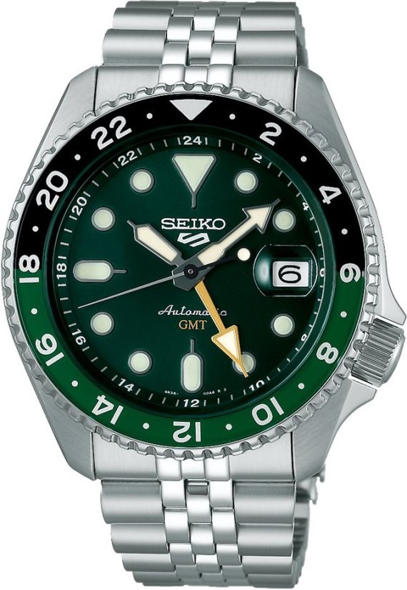 Seiko SSK035K1 Seiko 5 Sports SKX GMT Bi-Colour Green