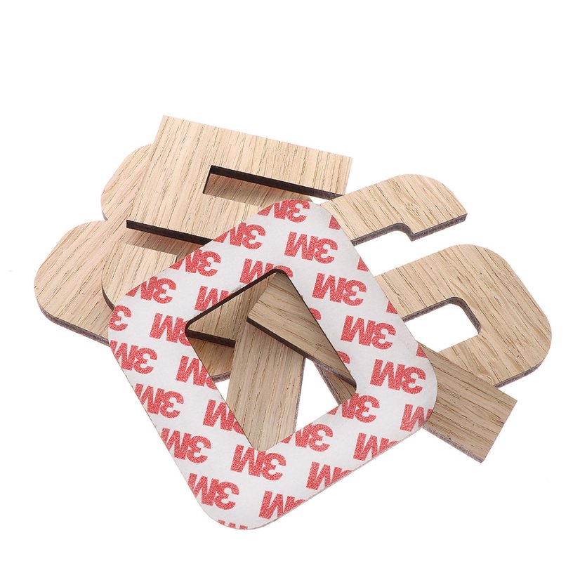 Nalepovacie hodiny PRIM Veneer - B - E07P.4258.51
