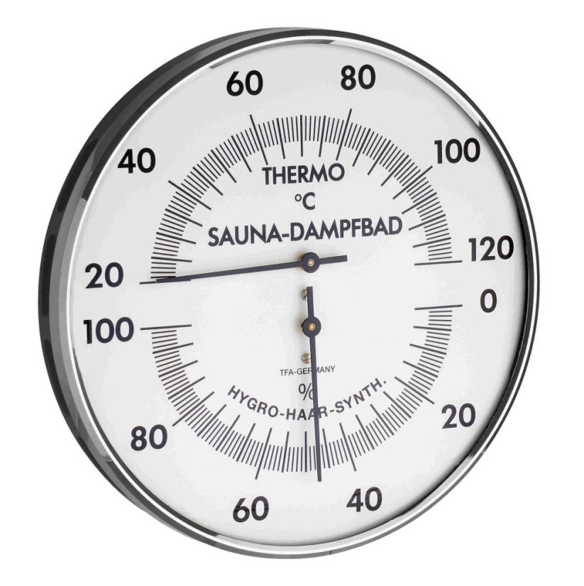 TFA 40.1032 - Kombinácia (teplomer + vlhkomer) do sauny