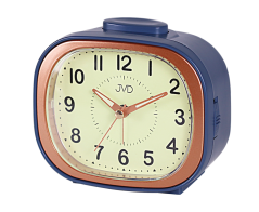 Ručičkový budík s tichým chodem Luminiscenční ciferník JVD SRP1201.1
