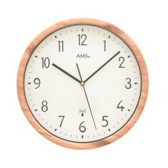 Designové nástěnné hodiny 5576 AMS řízené rádiovým signálem 30cm