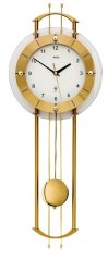 Luxusné kyvadlové nástenné hodiny 5257 AMS riadené rádiovým signálom 68cm