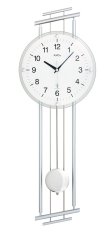 Designové nástěnné hodiny 5316 řízené rádiovým signálem AMS 65cm