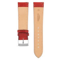 Kožený remienok na hodinky PRIM RB.13205 (22 mm) - červený - RB.13205.2220.2020.L