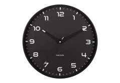 Dizajnové nástenné hodiny 6053BK Karlsson 40cm
