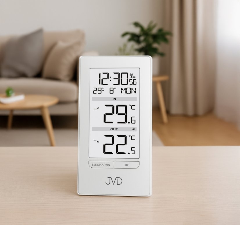 Digitálny bezdrôtový teplomer JVD T3348.2