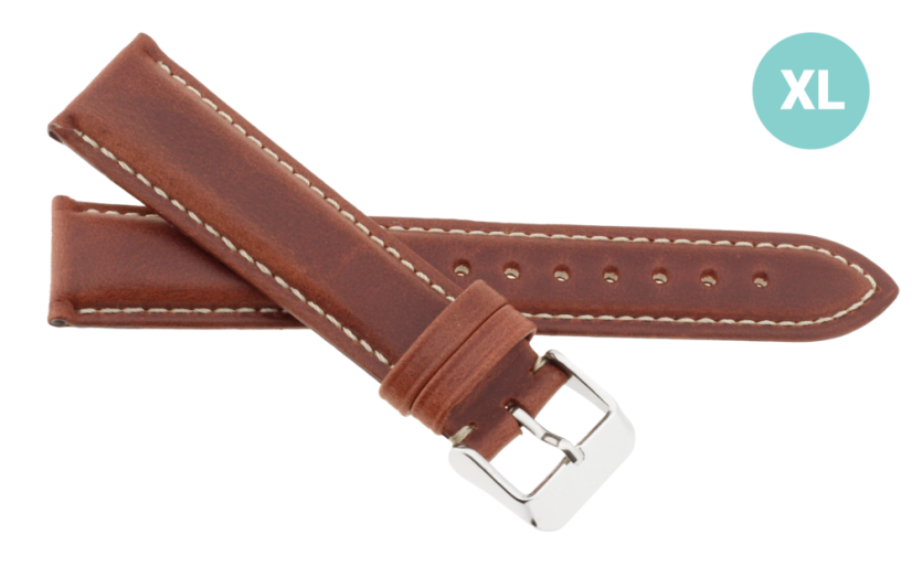 Predĺžený kožený remienok na hodinky R36003/22XL (22 mm) Predĺžený kožený remienok na hodinky R36003/22XL (22 mm)