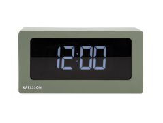 Stolové digitálne hodiny-budík KA5868GR Karlsson 25cm