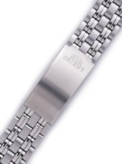 Stříbrný ocelový náramek Orient M1001SS, překlápěcí spona (pro model FAB00)