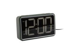 Digitálne LED stolné hodiny 6035GR Karlsson 16cm
