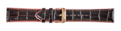 Kožený remienok Orient UDFGGR0 22mm (pre modely FAC08, SAC08), hnedý