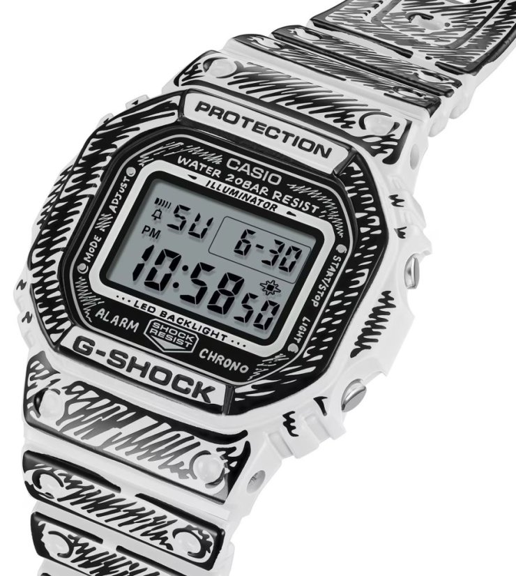 CASIO DW-5600JV-7ER G-Shock Joshua Vides Collaboration Model