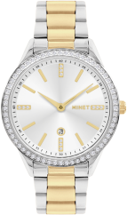 MINET Stříbrno-zlaté dámské hodinky AVENUE