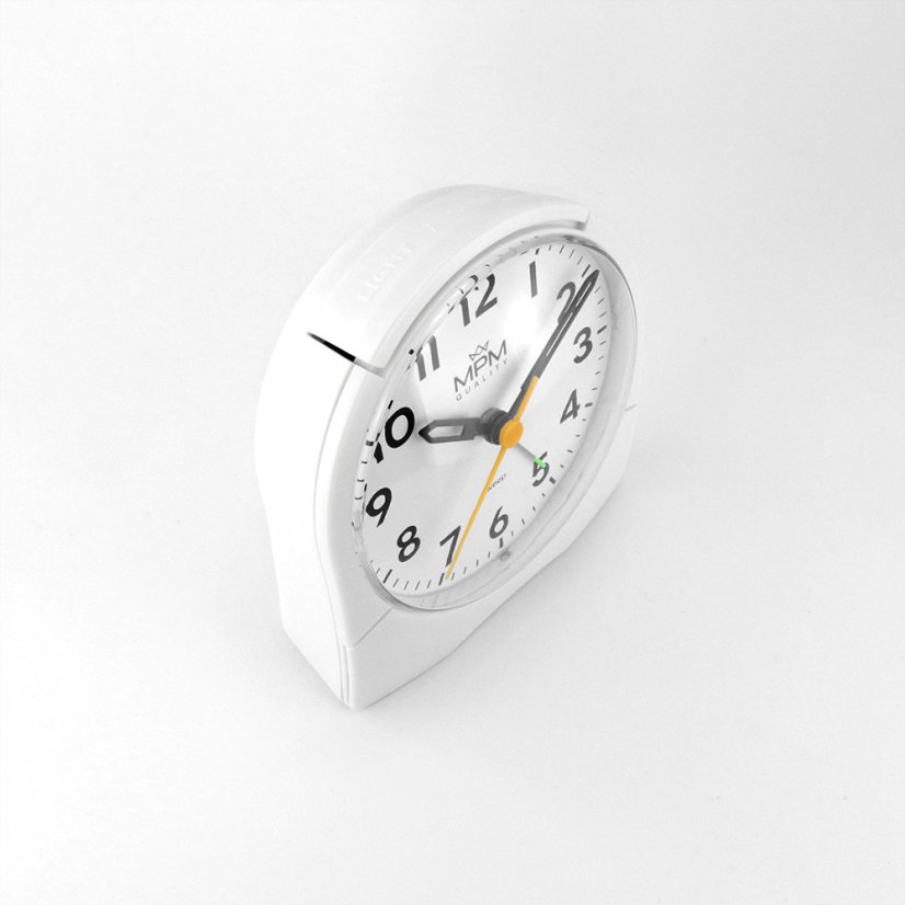 Budík s tichým chodem a led podsvětlením MPM C01.4054.00