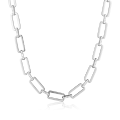 Stříbrný náhrdelník JVD SVLN0884SH2BI45