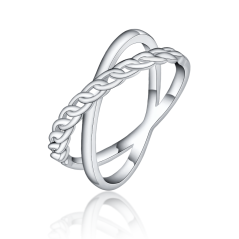 Stříbrný prsten JVD SVLR1341XK80053