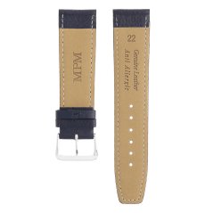 Kožený řemínek na hodinky RB.15008 (22 mm) - tmavě modrý - RB.15008.2220.32.L