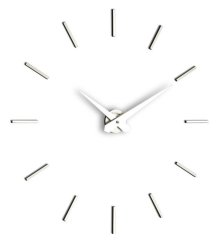 Designové nástěnné hodiny I200M IncantesimoDesign chrome 90-100cm