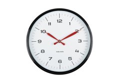Dizajnové nástenné hodiny 6056BK Karlsson 30cm