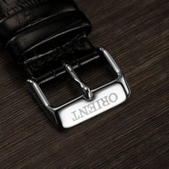 Kožený řemínek Orient UDEVNSB 21mm (Pro modely AC00 Verze 1 a 2), černý