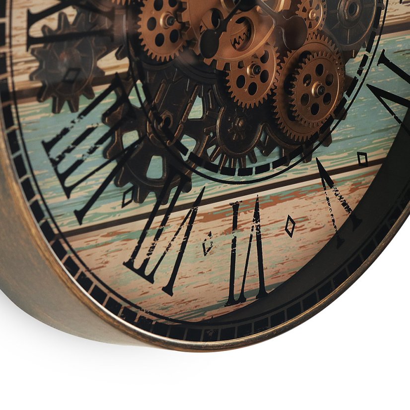 Nástenné hodiny MPM Vintage Tech - E01.4327.52