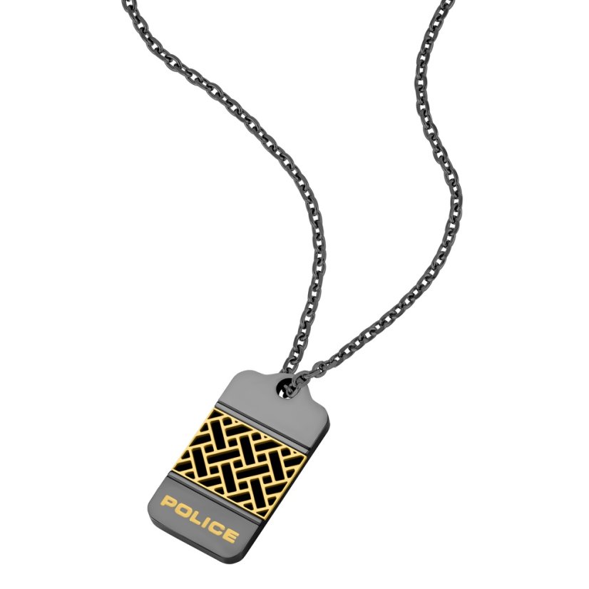 Náhrdelník POLICE Bricklock PEAGN0003302