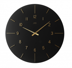 Obří dřevěné designové hodiny 70cm JVD HC701.2
