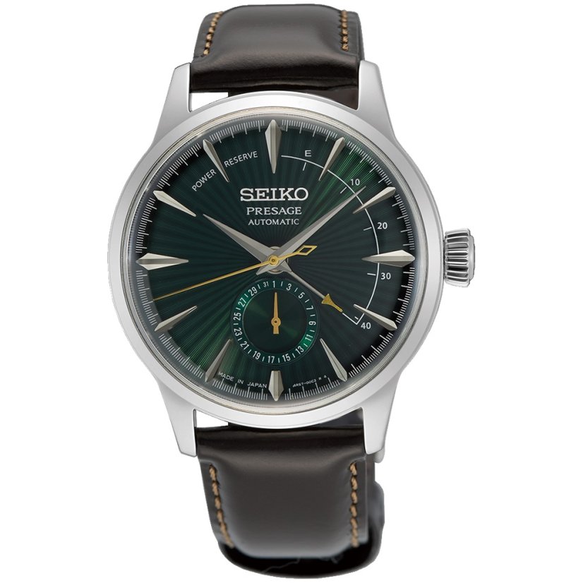 Seiko SSA459J1 ‘Midnight Mockingbird’ Presage Cocktail Time Power Indicator
