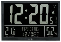 Digitálne rádiom riadené hodiny AMS 5889