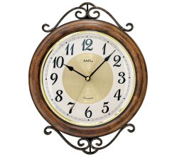 Designové nástěnné hodiny 9565 AMS 37cm s melodii Westminster