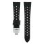 Kožený řemínek na hodinky PRIM RB.13279 (22 mm) - černo-zelený - RB.13279.2218.9040.L1