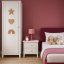Detský budík s tichým chodom fialovej farby MPM Usman - C01.4370.24