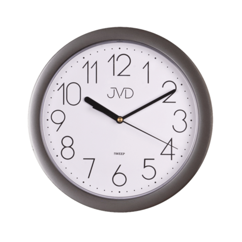 Nástěnné hodiny s tichým chodem JVD HP612.25